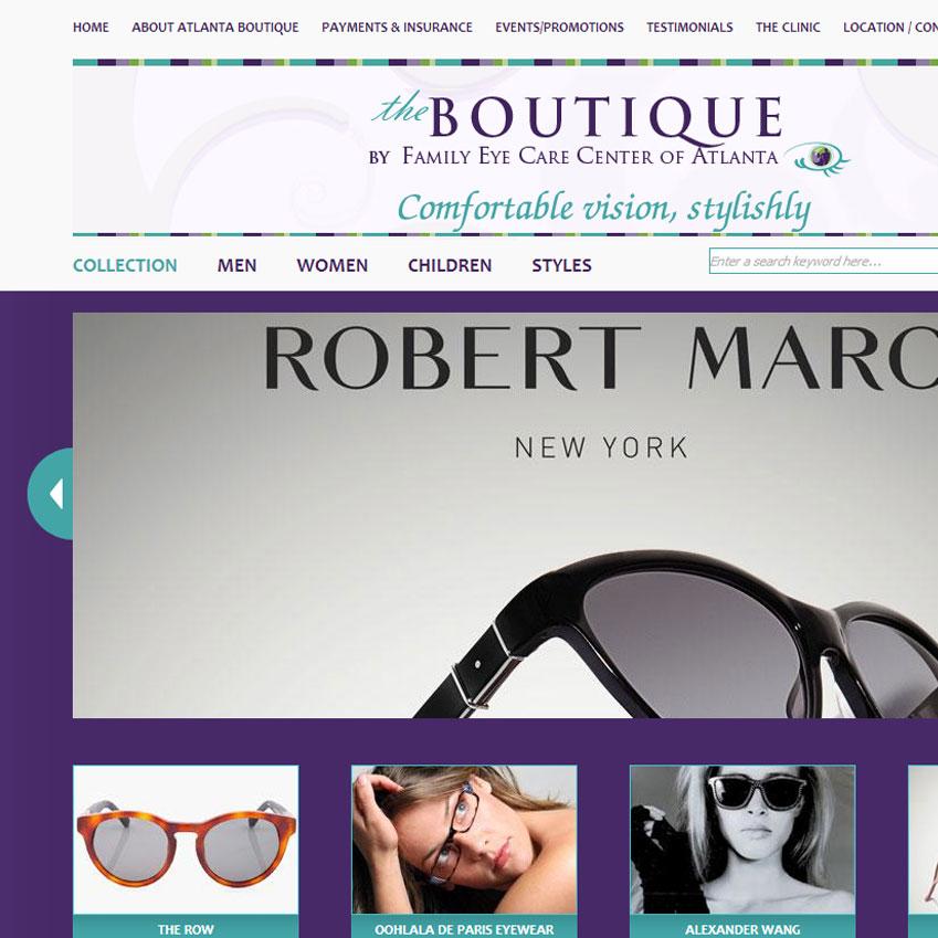 Atlanta Eyewear Boutique reveals new website