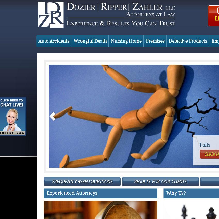 Dozier Zahler Attorneys launch web presence