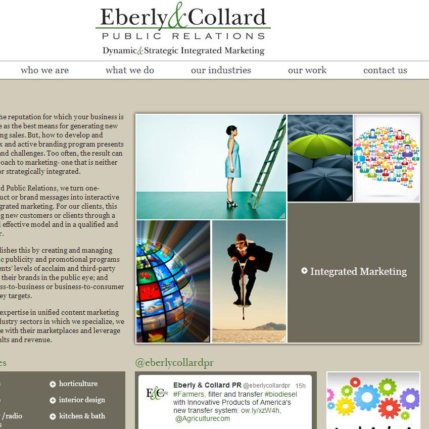 Eberly & Collard PR Website Launch