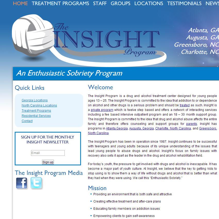 The Insight Program Website Launch