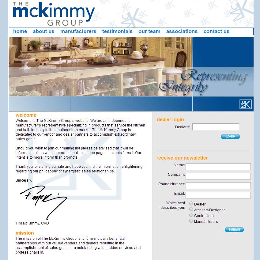 McKimmy Group Website Launch