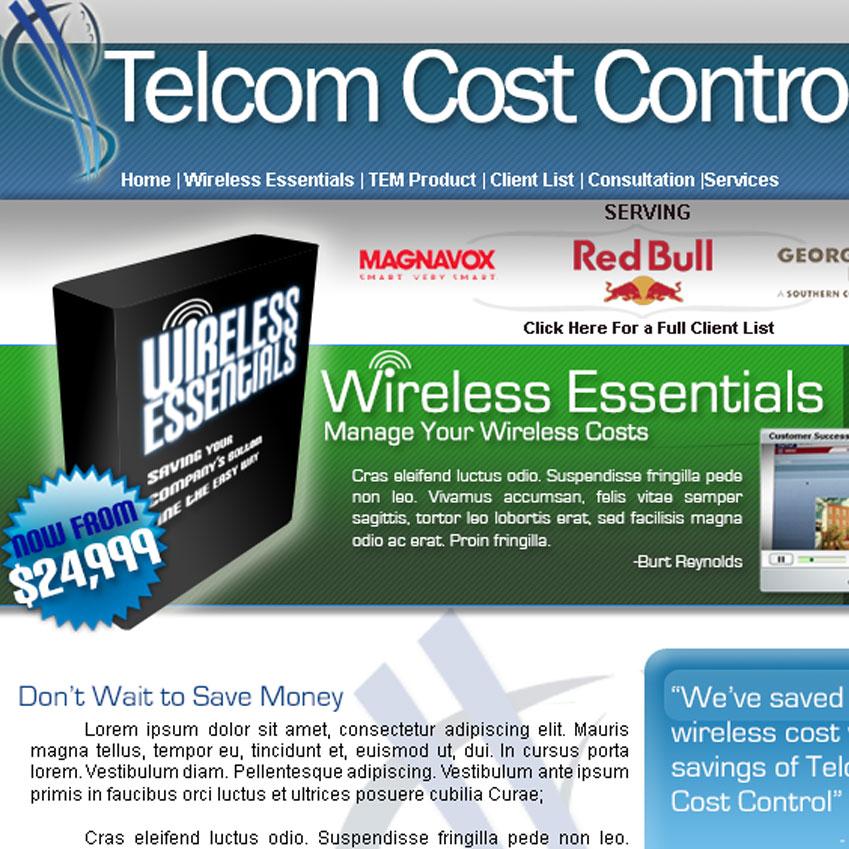 Telcom Cost Control Website