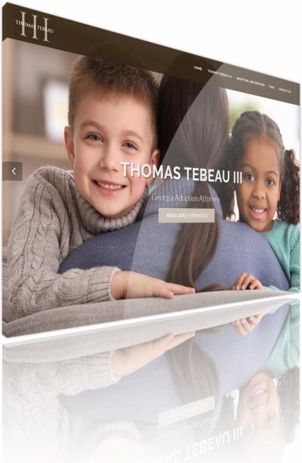 Atlanta-Thomas Tebeau Adoption Attorney Website