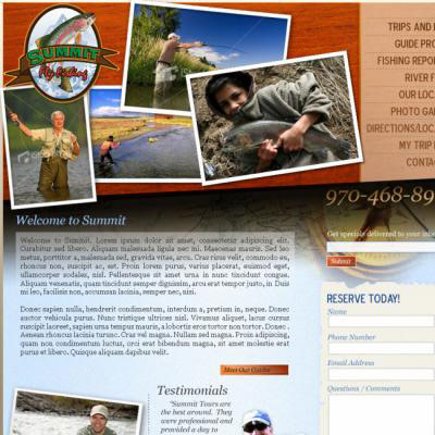 Summit Fly Fishing Website Launch